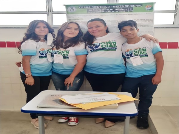 Estudantes de Icapuí representam município na etapa regional do Ceará Científico 2022