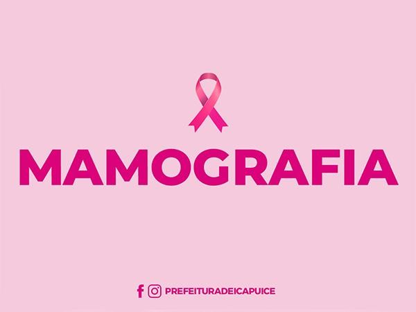 Mutirão de exames de mamografia acontece nos dias 4 e 5 de outubro