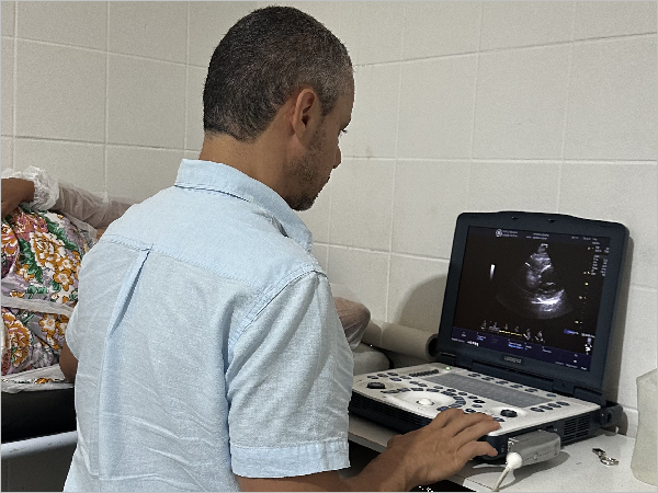 Hospital Maria Idalina realizou cerca de 40 ecocardiogramas nesta quinta-feira (24)